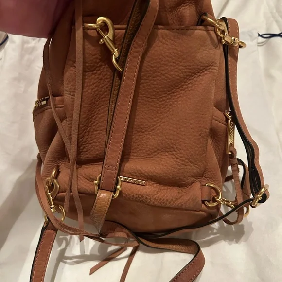 Rebecca Minkoff Julian Convertible Suede mini backpack - Picture 2 of 5